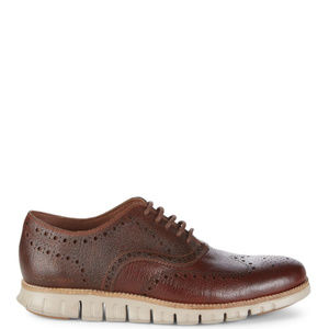 Cole Haan Zerogrand Leather Oxfords - Grand Canyon